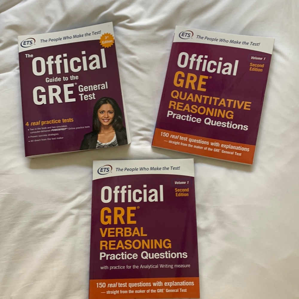 ETS offcial GRE Prep Books